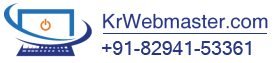 Kr Webmaster for Hire